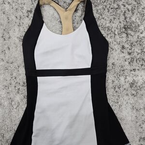 lululemon athletica Black and White Tank Top
